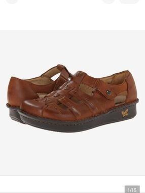 Alegria Pesca Brown Sandal Size 38